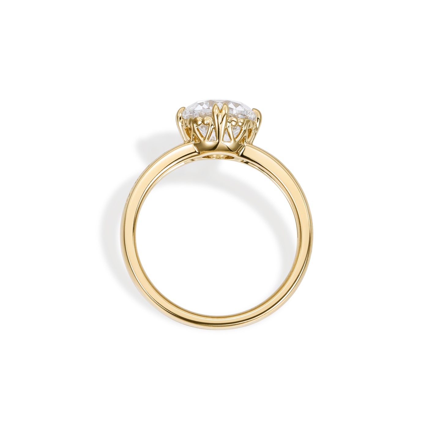 Clarion-Old European Cut Lab Grown Diamond Engagement Ring