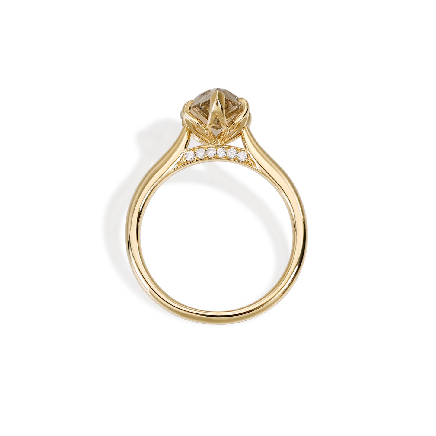 Custom Order Deposit - 2ct old mine cushion cut Lab Grown Diamond Ring