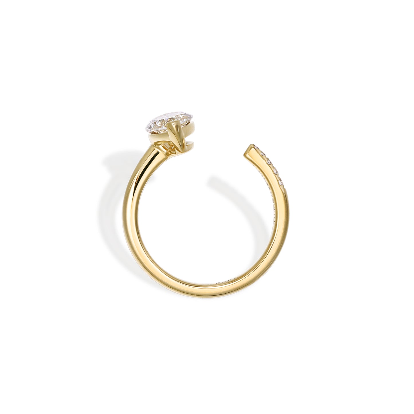 Lottie-Marquise Cut Lab Grown Diamond Pinky Ring
