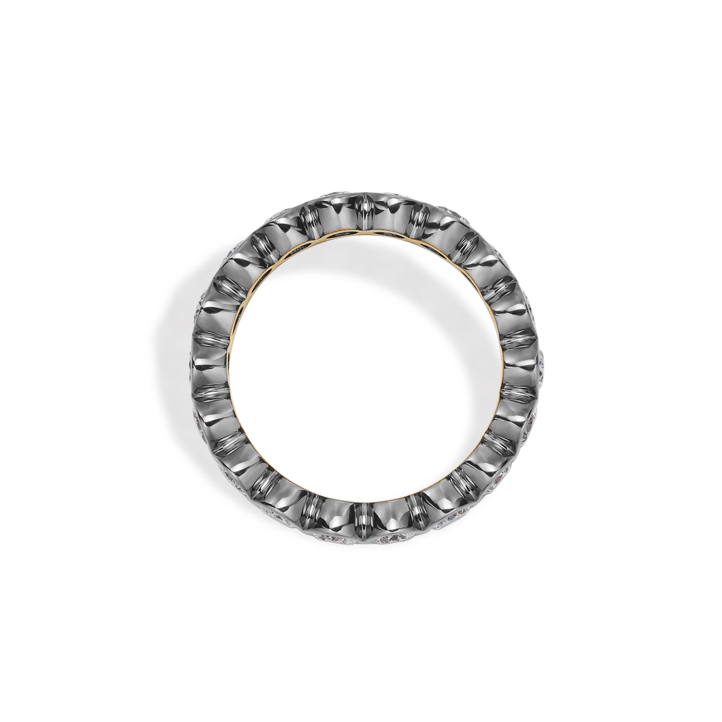 Orla-Oval Cut Diamond Eternity Band