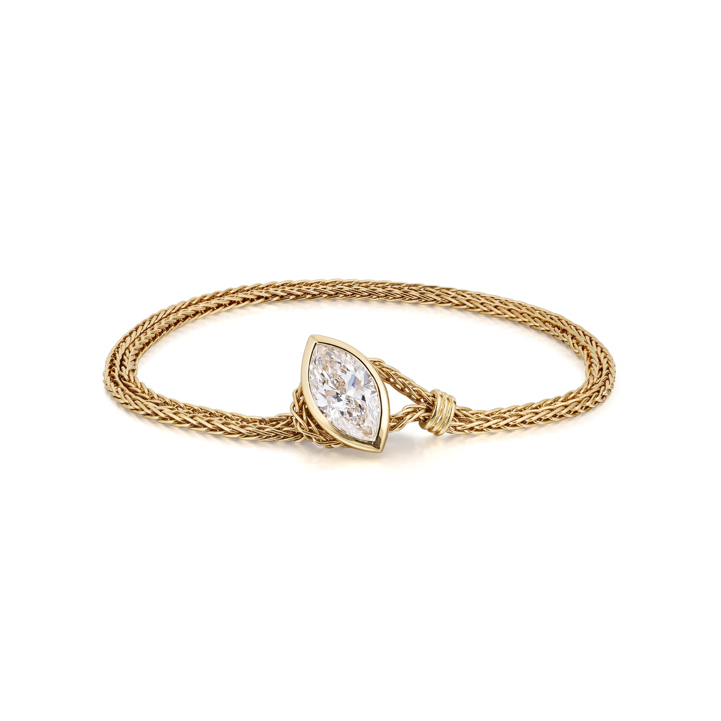 Faith-Marquise Lab Grown Diamond Bracelet