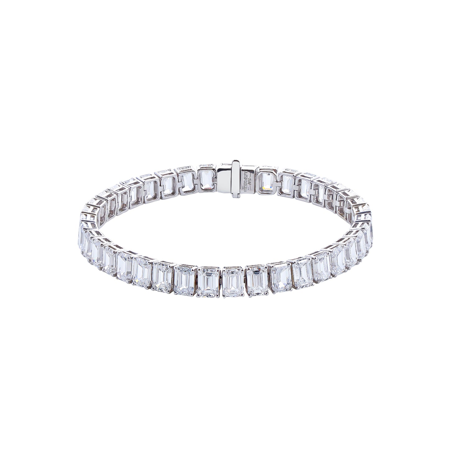 Timeless Elegance Emerald Cut Tennis Bracelet, Bracelets