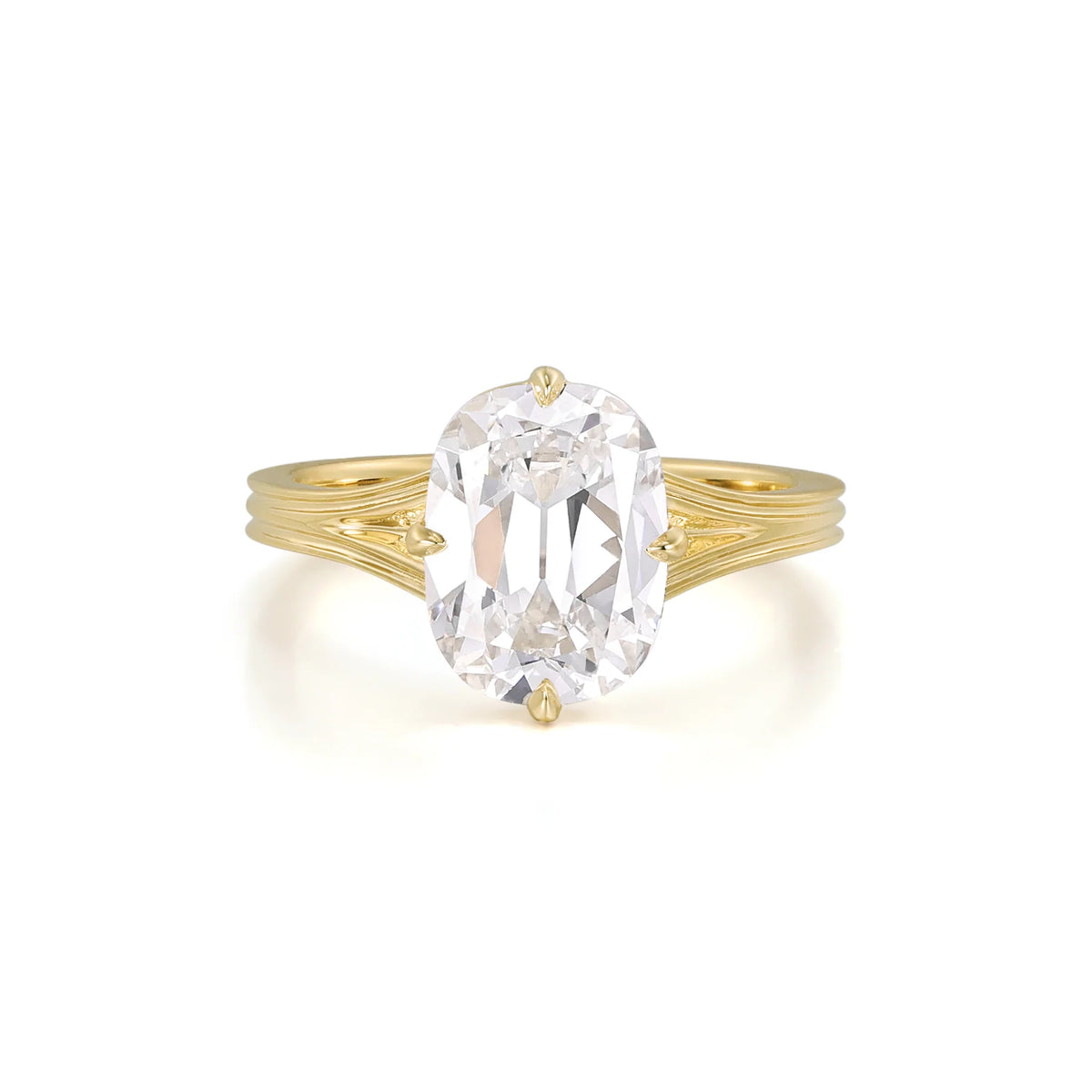 Custom Order Deposit - 2ct old mine Cut Lab Diamond Ring