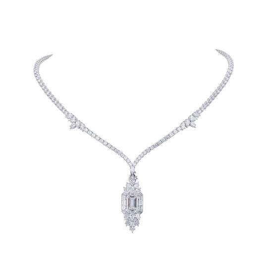 Regal Splendor Diamond Necklace, Necklaces