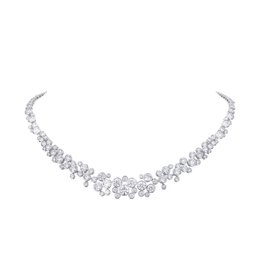 Stardust Cascade Diamond Necklace, Necklaces