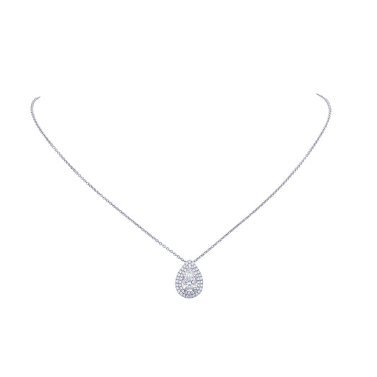 Dewdrop Elegance Diamond Necklace, Necklaces