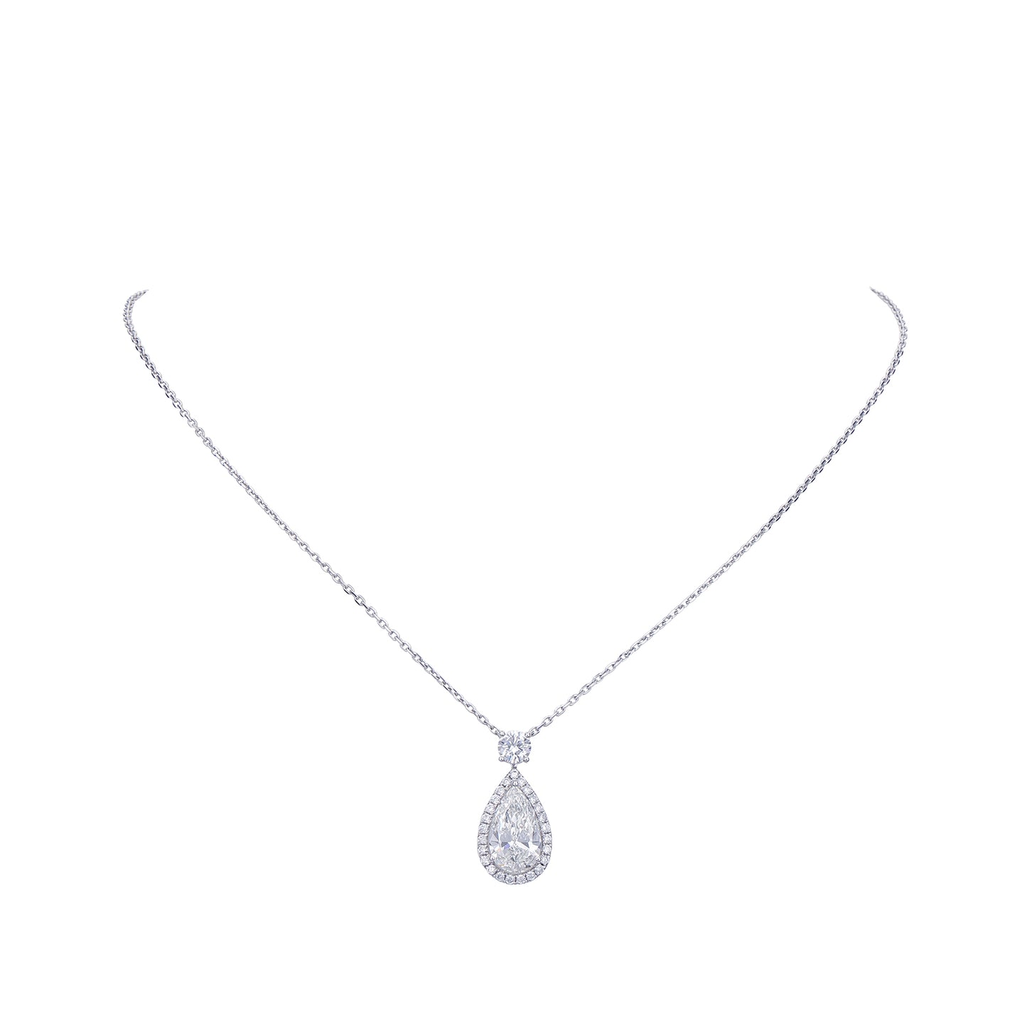 Radiant Pear Drop Necklace, Necklaces