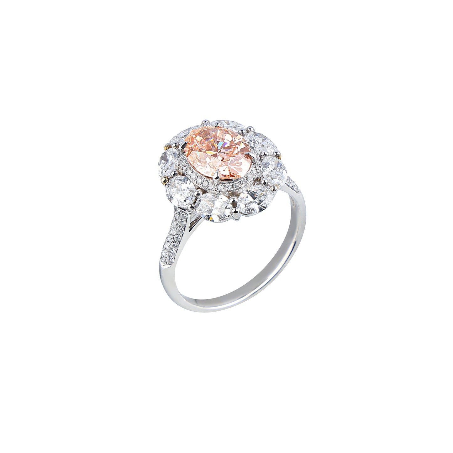 Madeline - Oval Cut Diamond Ring, Rings