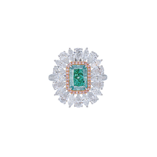 Serenity - Radiant Cut Diamond Ring, Rings
