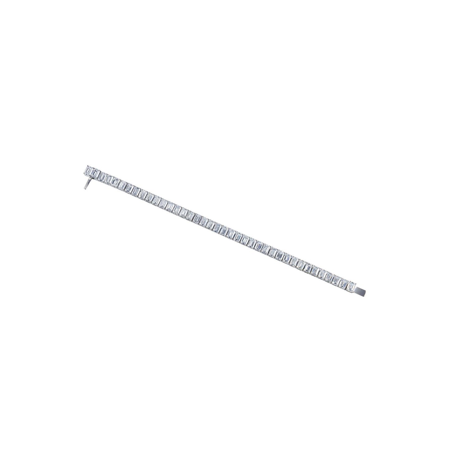 Timeless Elegance Emerald Cut Tennis Bracelet, Bracelets