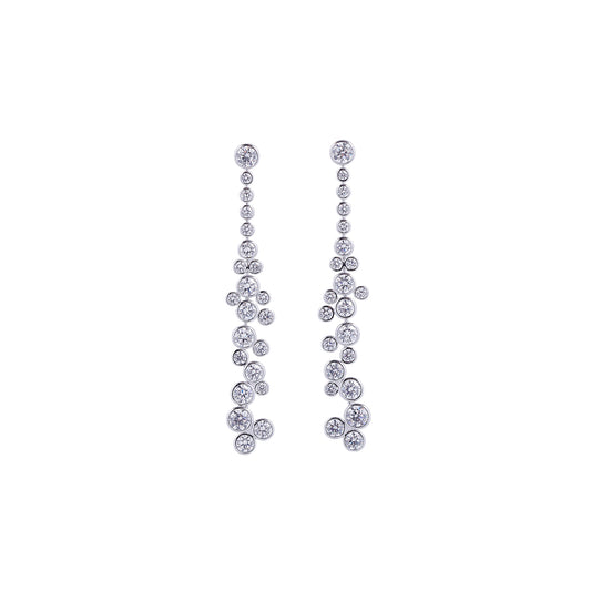 Stardust Cascade Diamond Earrings, Earrings