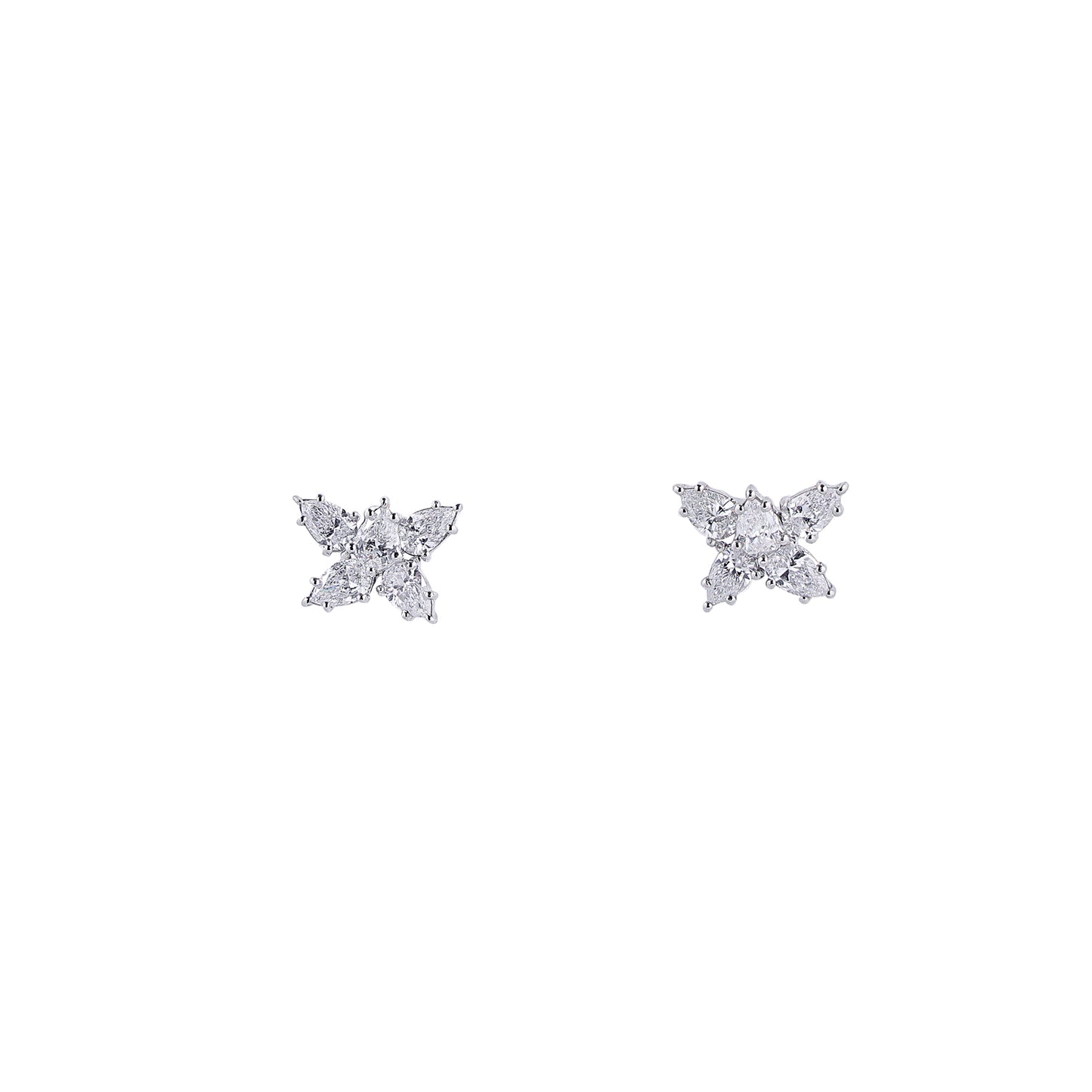 Twinkling Star Diamond Studs, Earrings