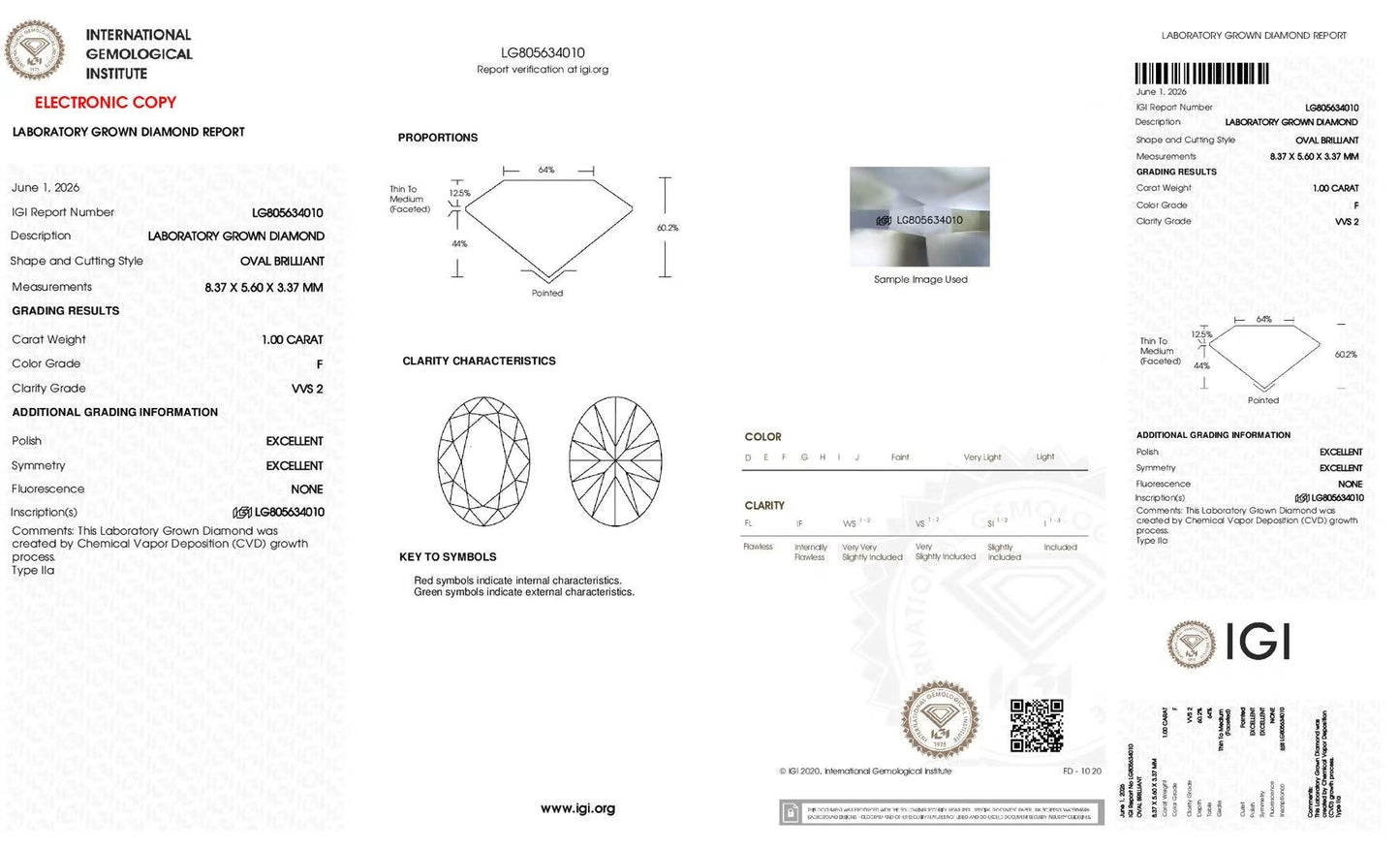 Luna-2,05ct ovaler Labor-Diamantring