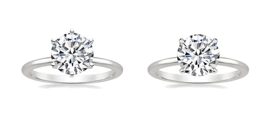 4 Prongs or 6 Prongs: Which Diamond Setting Is Right for You?