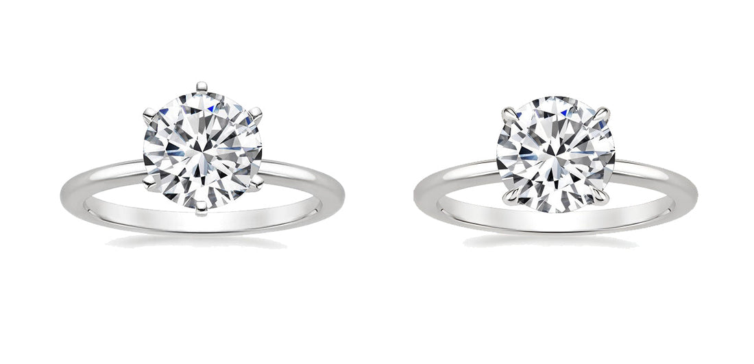 4 Prongs or 6 Prongs: Which Diamond Setting Is Right for You