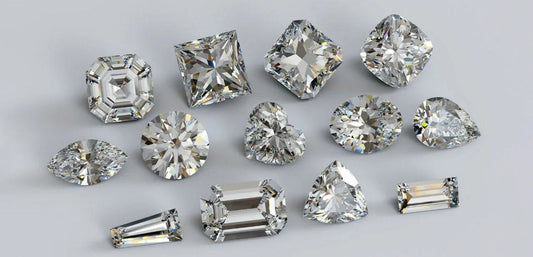 Diamonds with all shaped