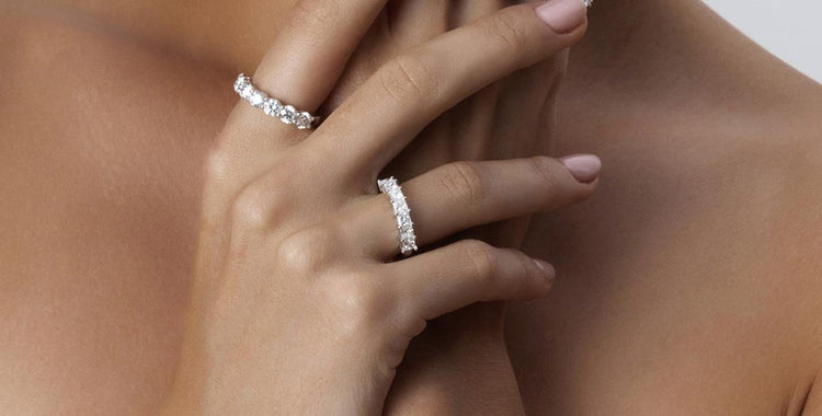 Princess Cut Wedding Band