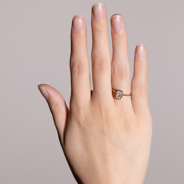 Darcy- Irregular Cut Lab Grown Diamond Ring