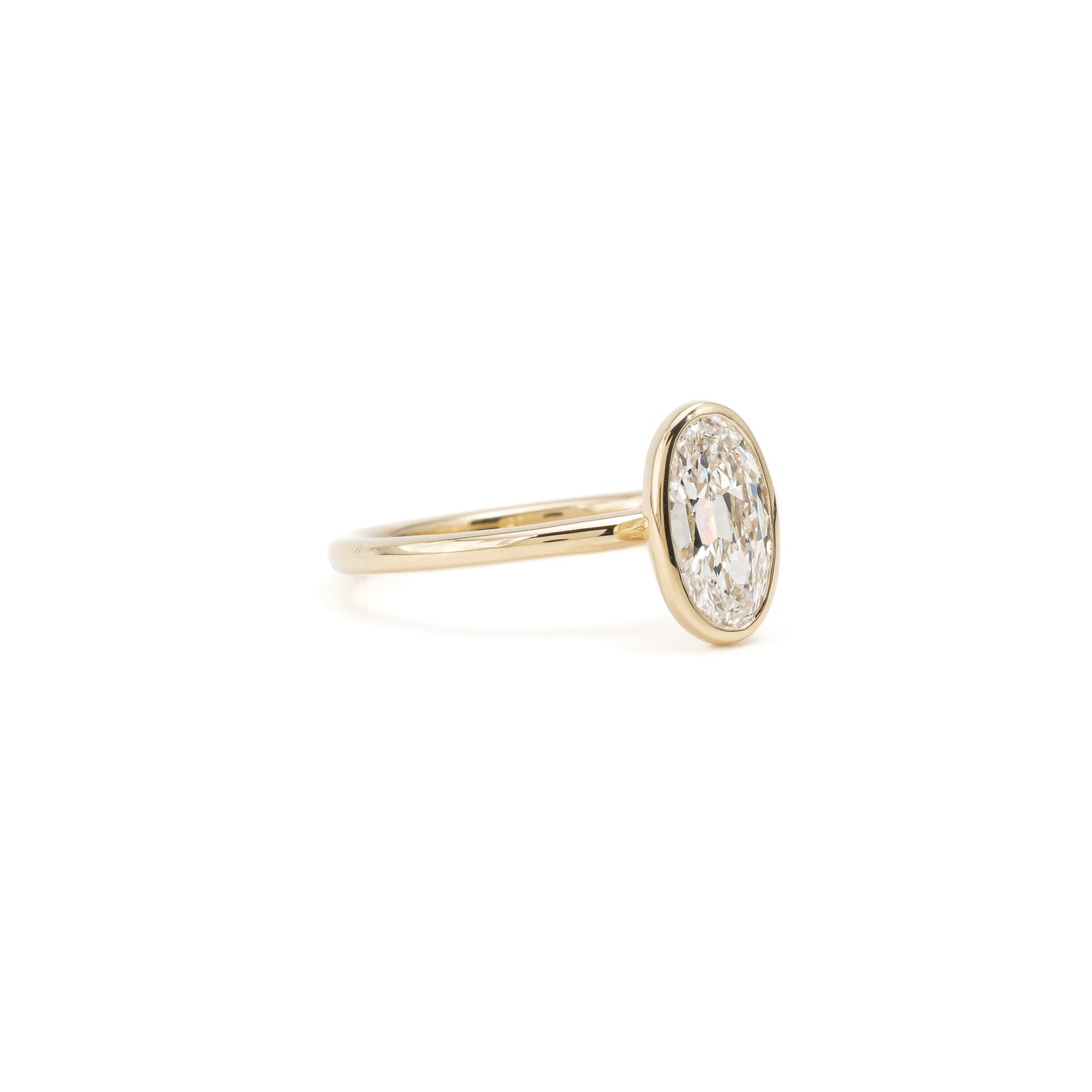 Brooke-Oval Cut Lab Grown Diamond Ring