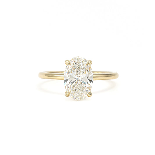 Isolyn-Oval Cut Lab Grown Diamond Ring