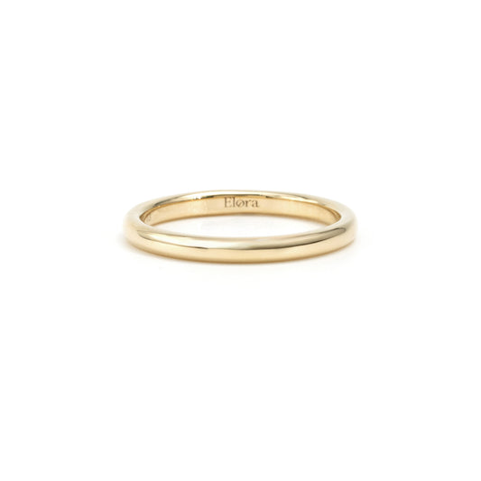 Celia-14K Gold Eternity Band Ring