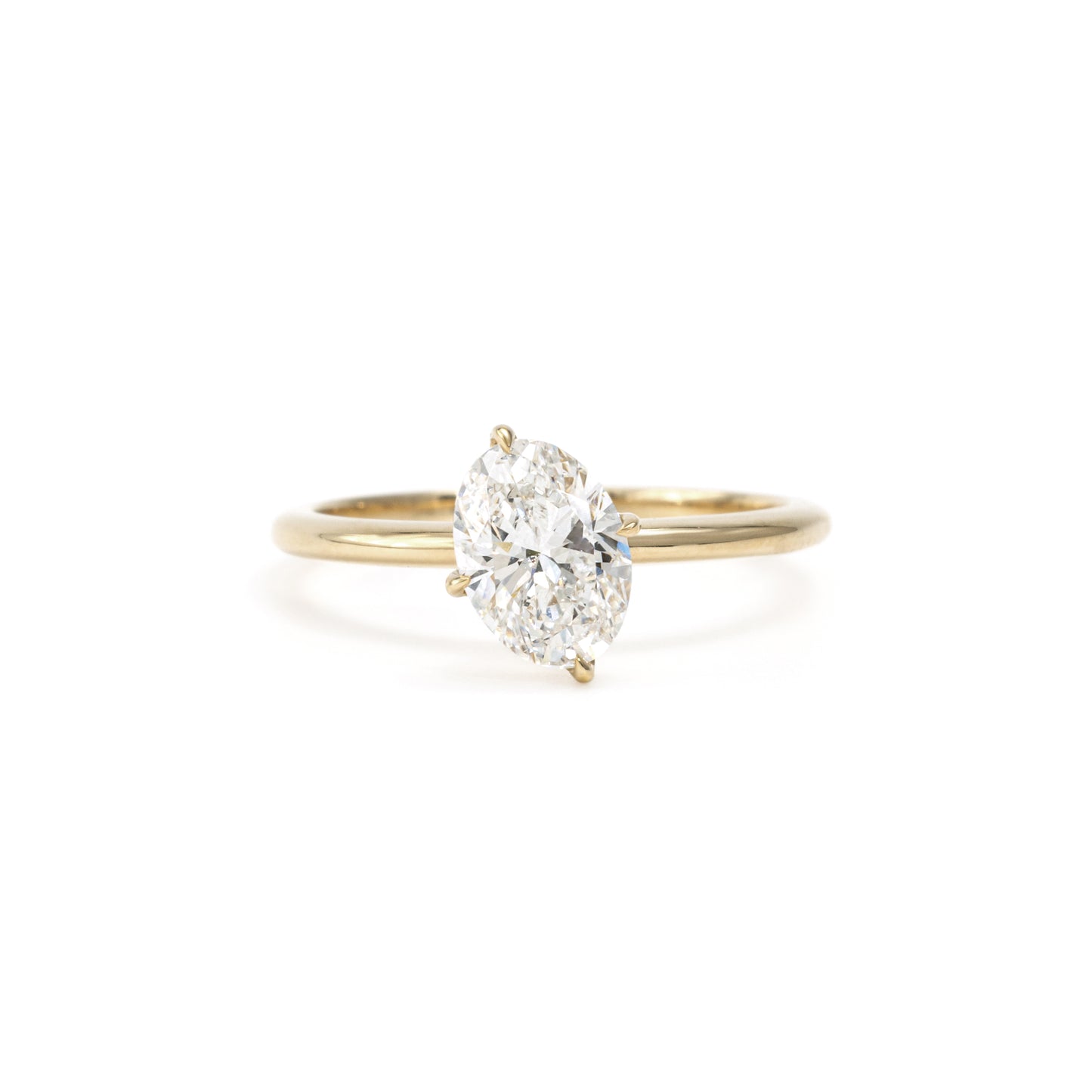 Harmony-Oval Cut Lab Grown Diamond Ring