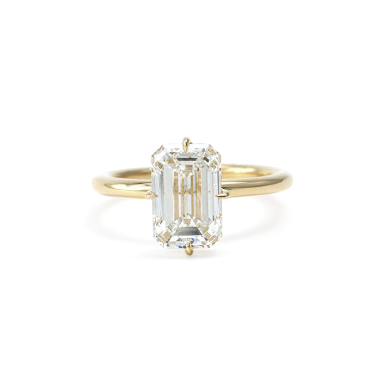 Amara-Emerald Cut Lab Grown Diamond Ring