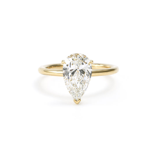 Giselle-Pear Cut Lab Grown Diamond Ring