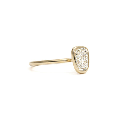 Darcy- Irregular Cut Lab Grown Diamond Ring