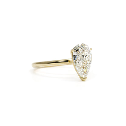 Giselle-Pear Cut Lab Grown Diamond Ring