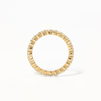 Helena-Round Cut Lab Grown Diamond Tennis Ring