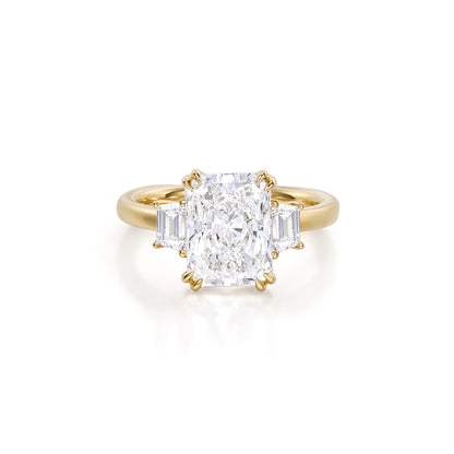 Caraway-3.08ct Radiant Cut Lab Grown Diamond Engagement Ring