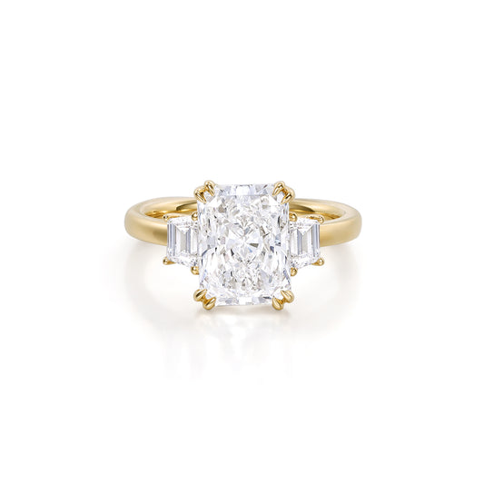 Caraway-Radiant Cut Lab Grown Diamond Engagement Ring