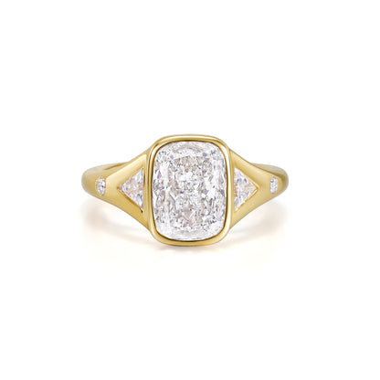 Fallon-Cushion Cut Lab Grown Diamond Ring