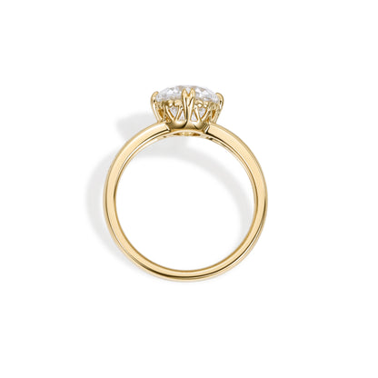 Clarion-Old European Cut Lab Grown Diamond Engagement Ring