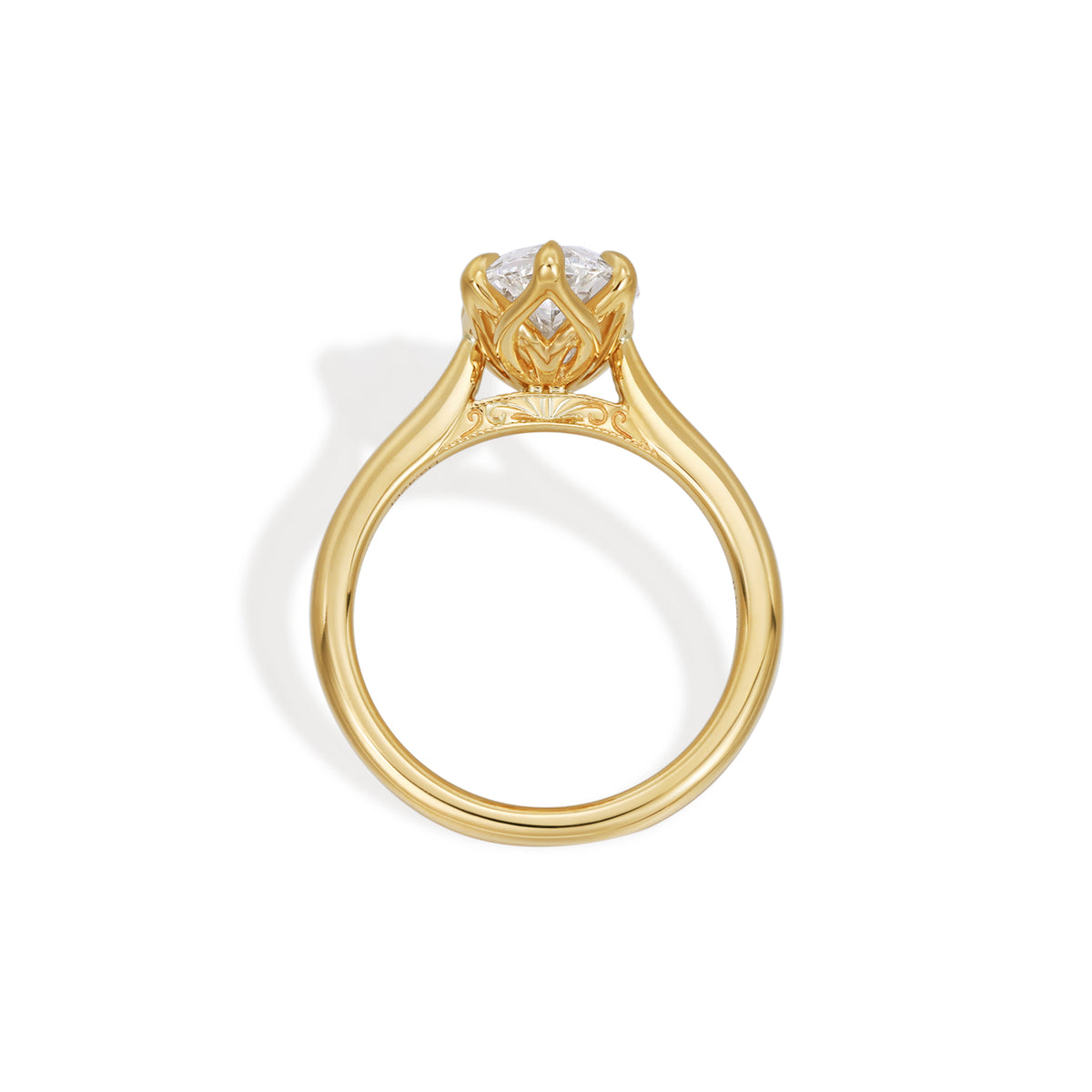 Noor-Marquise Cut Lab Grown Diamond Ring