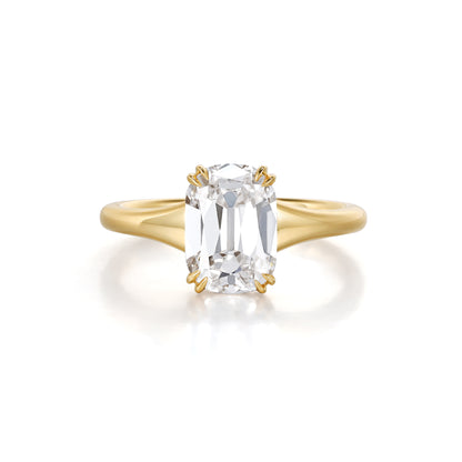 Etta-Old Mine Cushion Cut Lab Grown Diamond Ring