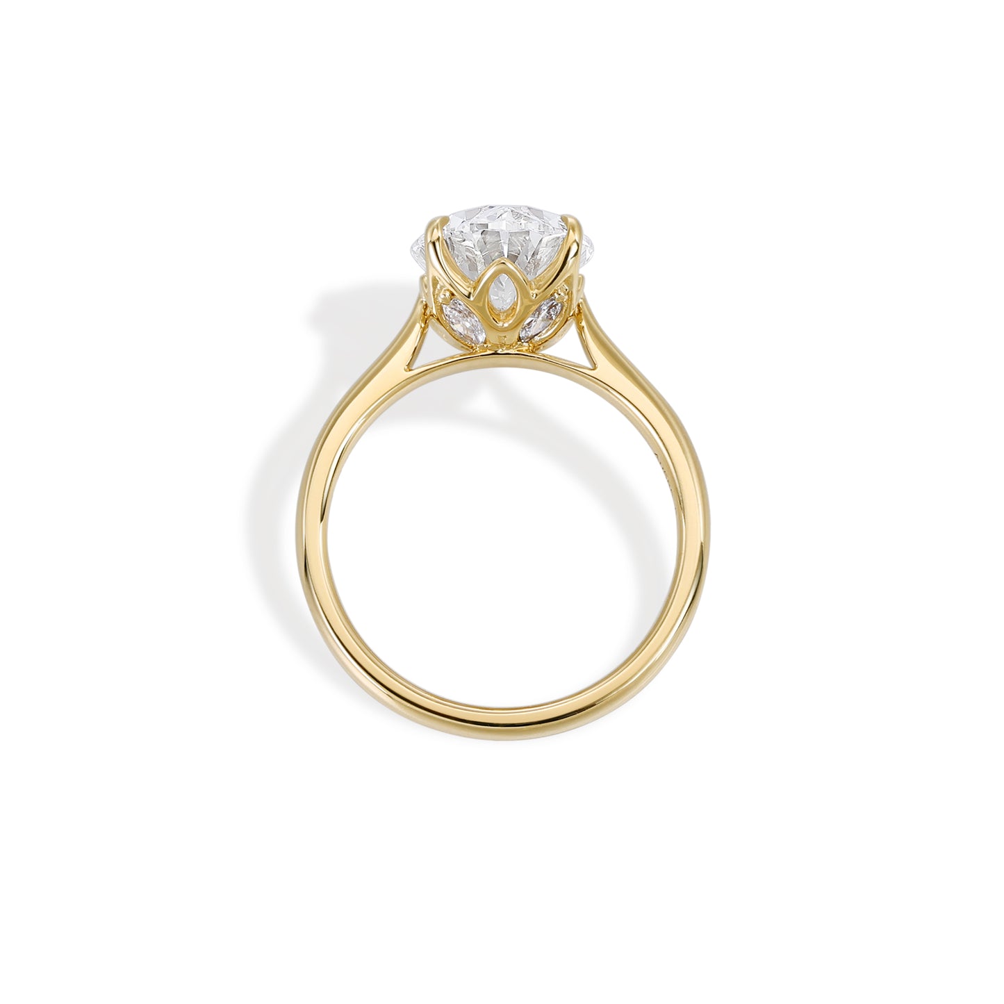 Derby-Princess Cut Lab Grown Diamond Engagement Ring