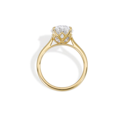 Derby-Princess Cut Lab Grown Diamond Engagement Ring