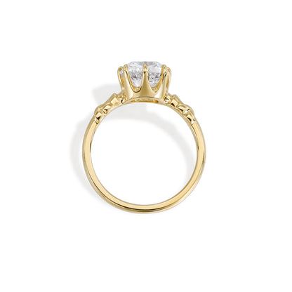 Surry-Old Mine Cut Lab Grown Diamond Engagement Ring