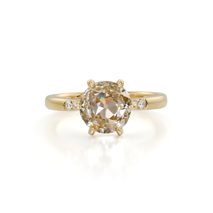 Sonora-Champagne Old European Cut Lab Grown Diamond Ring