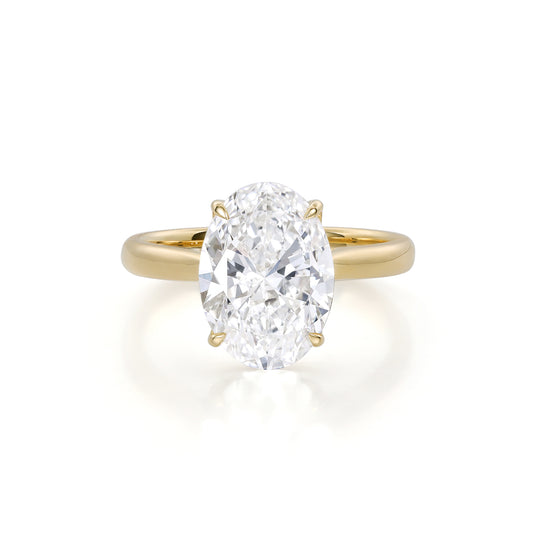Derby-Oval Lab Grown Diamond Engagement Ring