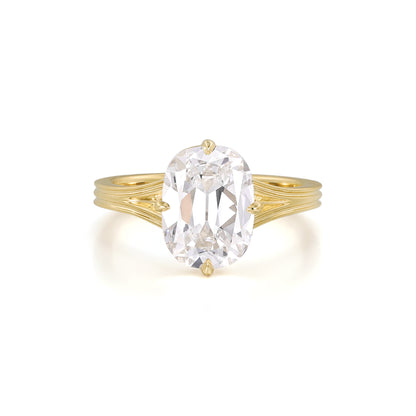 Esther-Old Mine Cut Lab Grown Diamond Engagement Ring