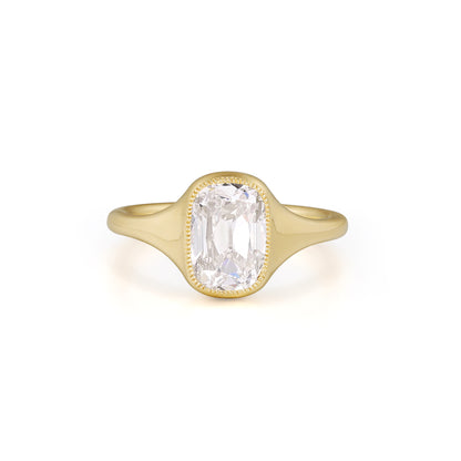 Eddy-Old Mine Cut Lab Grown Diamond Engagement Ring