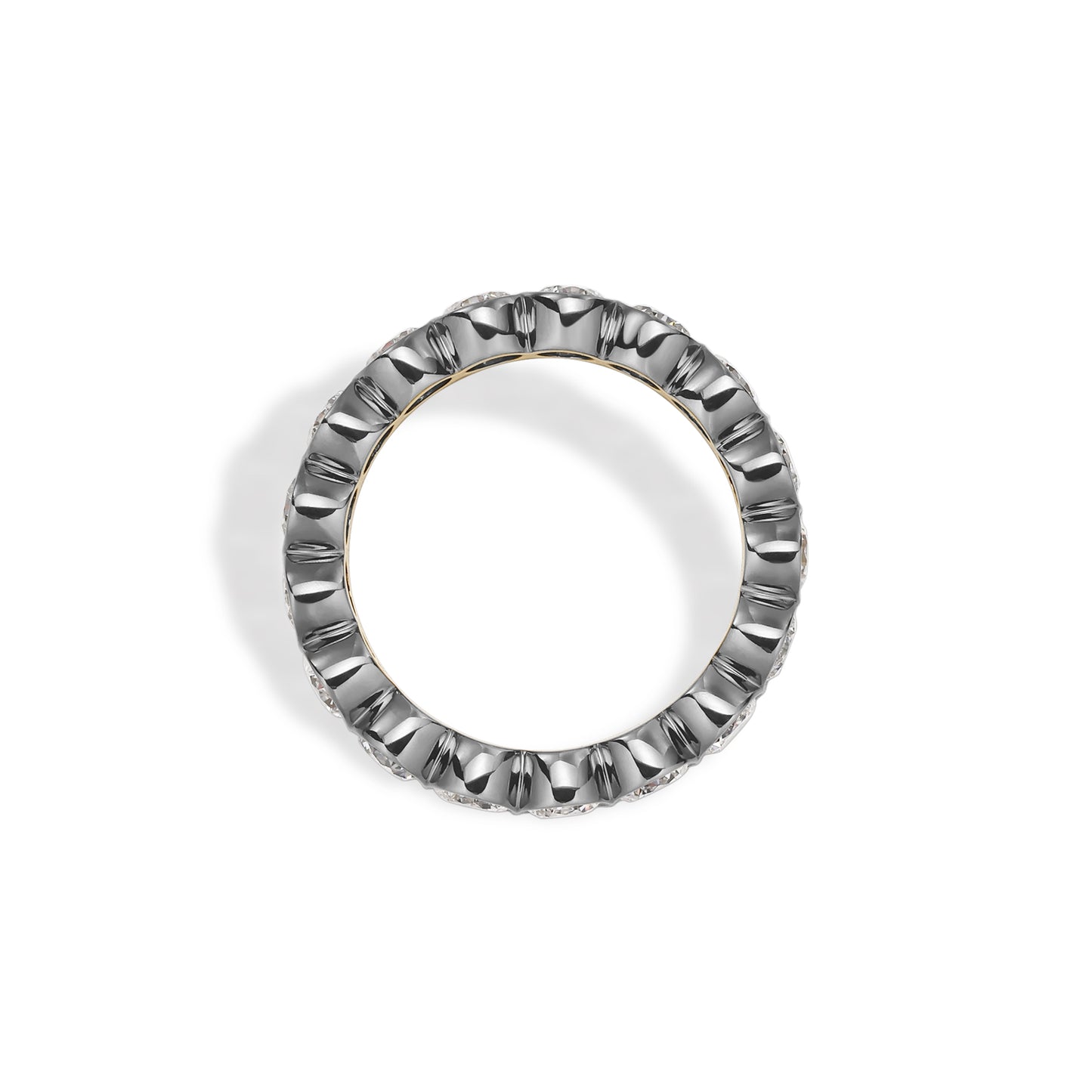 Orla-Round Cut Diamond Eternity Band