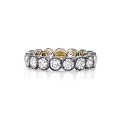 Orla-Round Cut Diamond Eternity Band