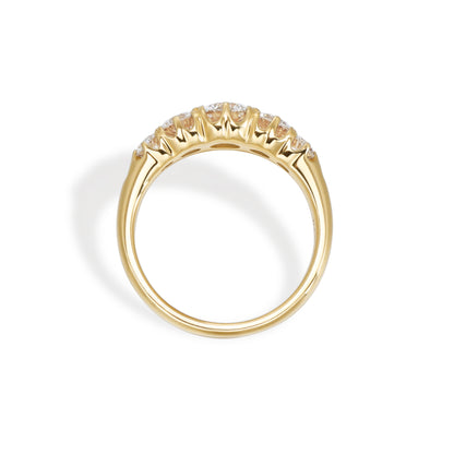 Dove-Round Lab Grown Diamond Five Stone Ring