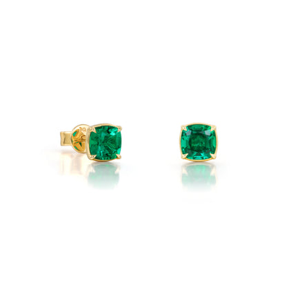 Ohrstecker mit Altschliff-Diamanten, 6 Karat