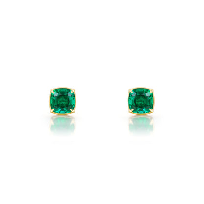 Ohrstecker mit Altschliff-Diamanten, 6 Karat