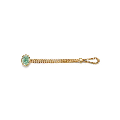 Ring mit ovalem, im Labor gezüchtetem Diamanten von Faith-Green